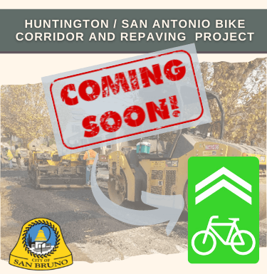 Huntington San Antonio Bike Corridor and Repaving Project 