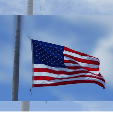 Flags at half staff