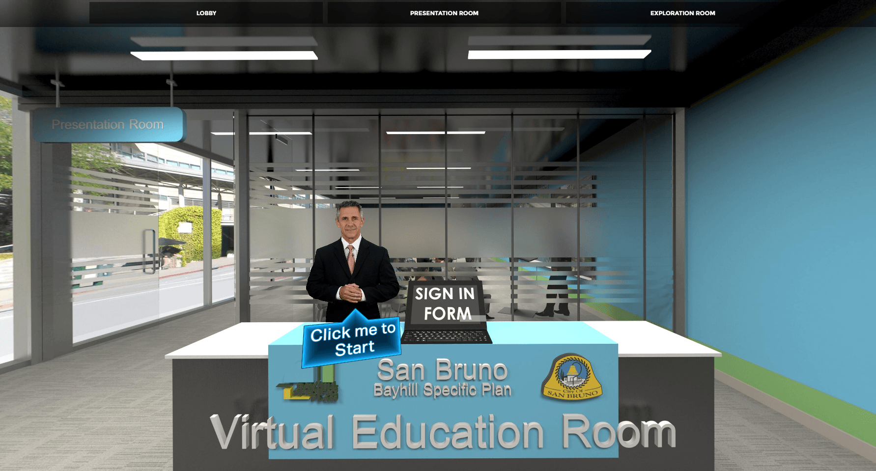 San Bruno Virtual Education Room