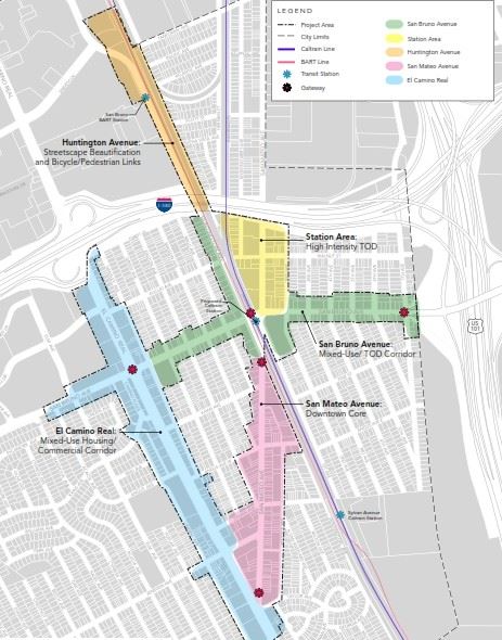 Transit Corridors Plan Character Areas